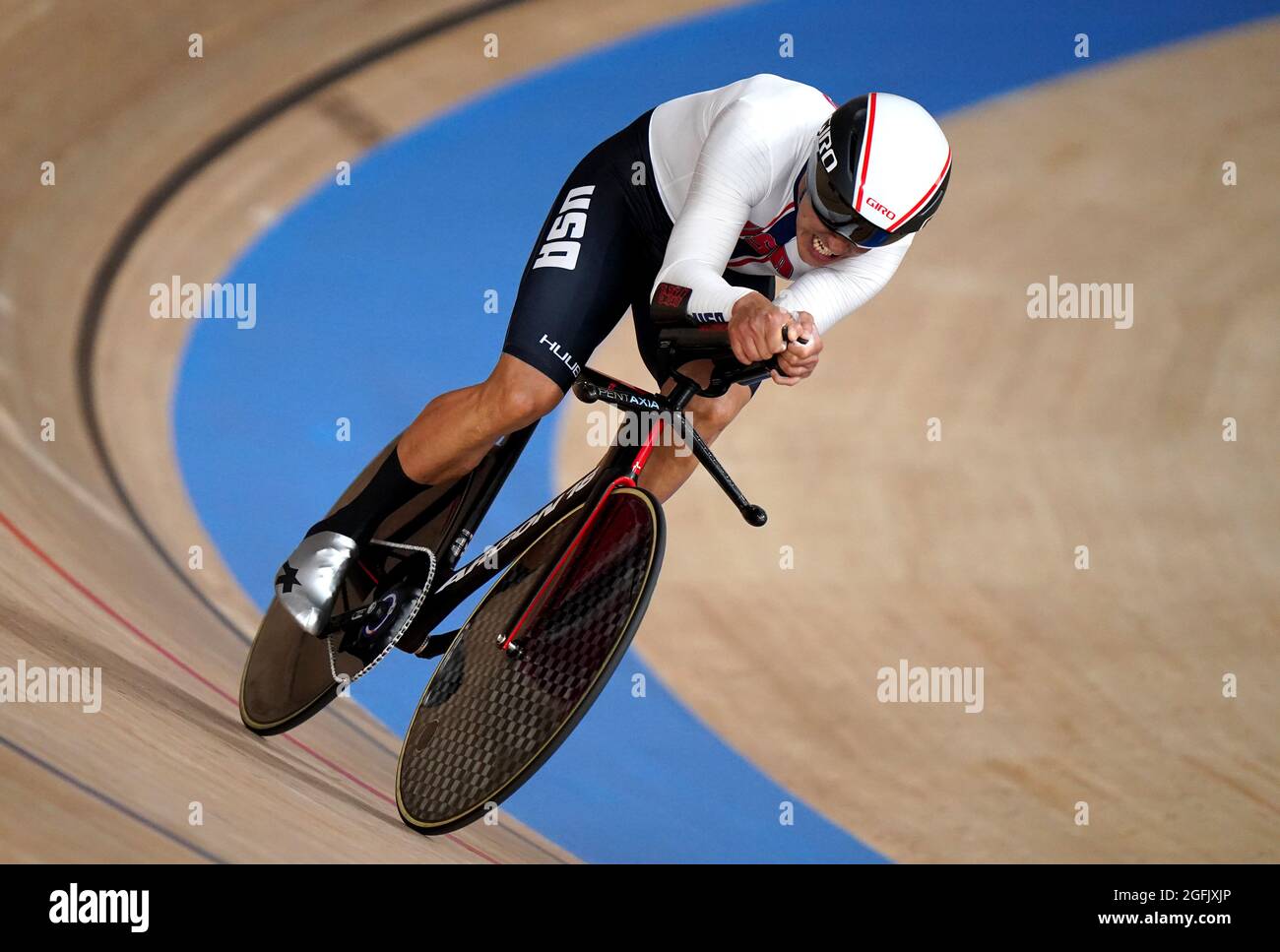 Usa S Christopher Murphy In Action During The Men S C4 C5 1000 Time Trial During Day Two Of The Tokyo Paralympic Games At Izu Velodrome In Japan Picture Date Thursday August 26 21 Usa S Christopher Murphy In Action During The Men S C4 C5 1000 Time Trial During Day Two Of The Tokyo Paralympic Games At Izu Velodrome In Japan Picture Date Thursday August 26 21