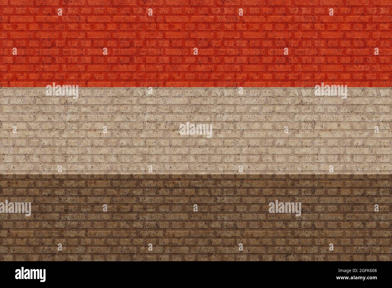 3D Flag of Yemen on a old brick wall background Stock Photo - Alamy