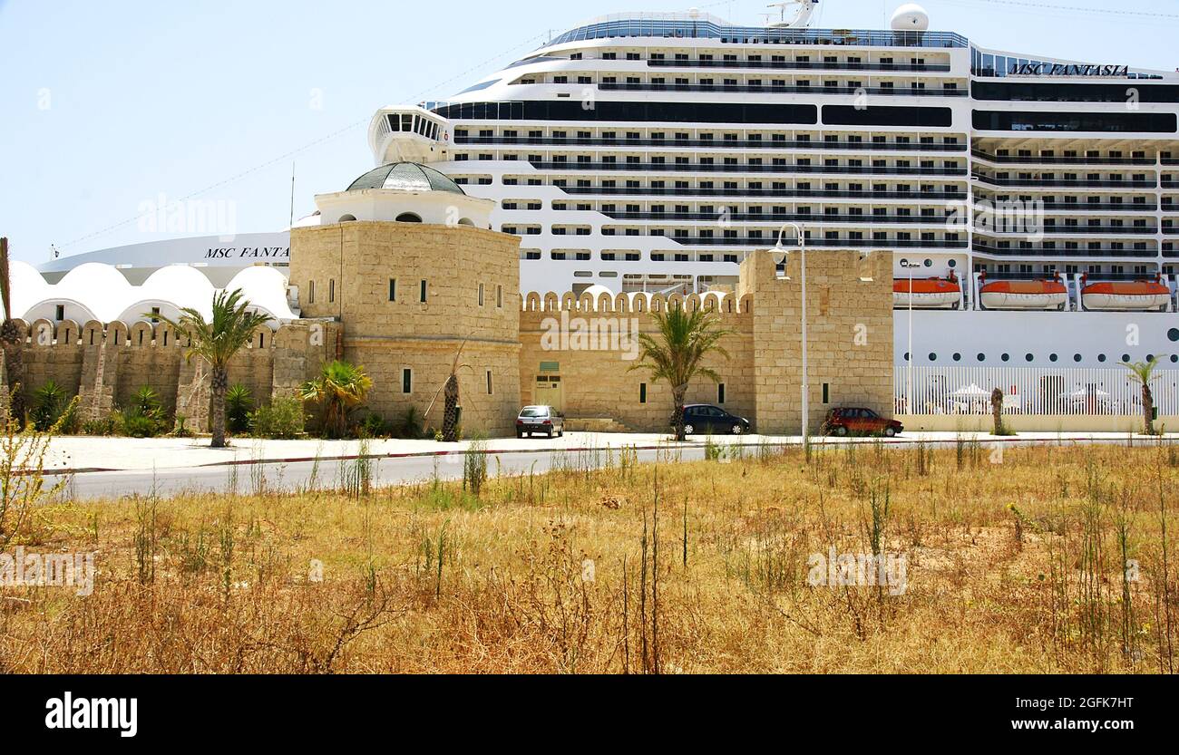 Port of La Goulette in Tunisia, North Africa, Africa Stock Photo Alamy