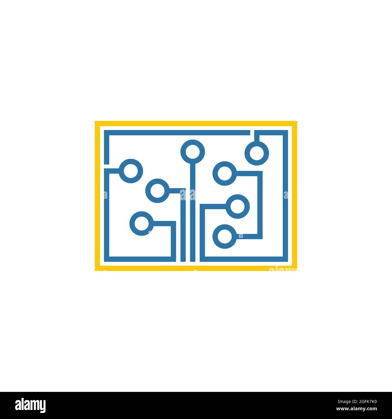 Computer-&-Internet logo creative modern logo design vector image Stock ...