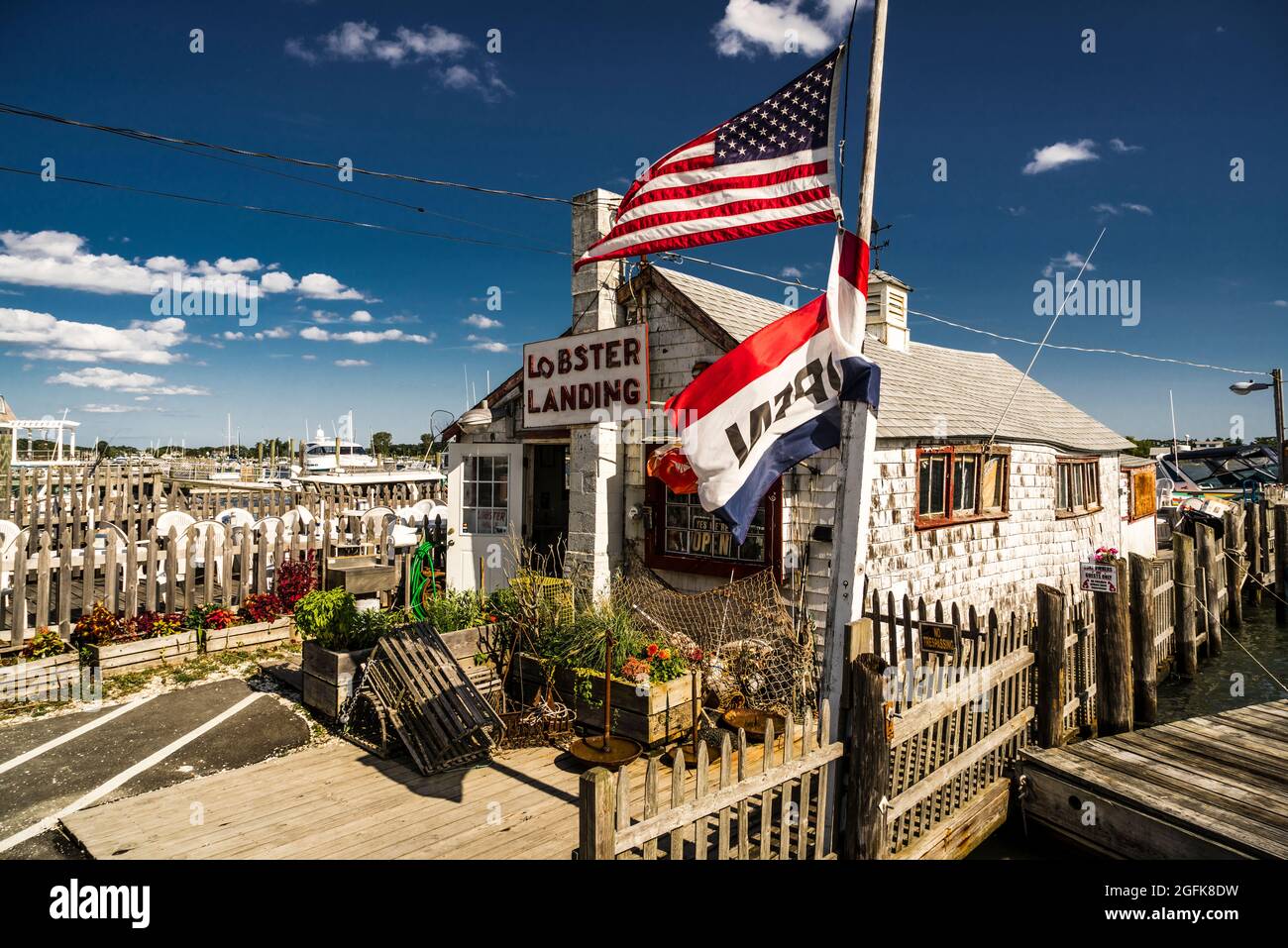 Lobster Landing Clinton, Connecticut, USA Stock Photo Alamy