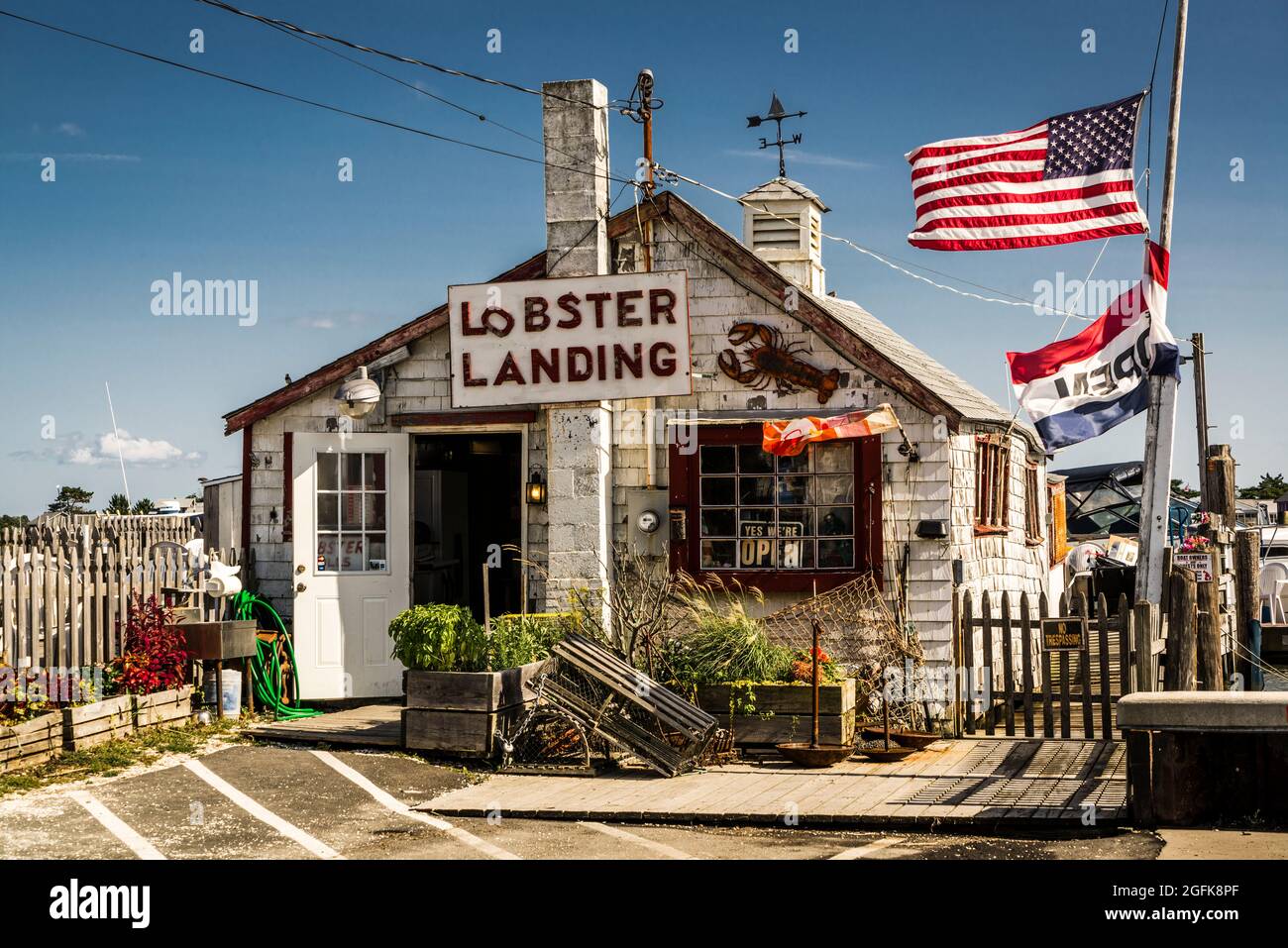 Lobster Landing Clinton, Connecticut, USA Stock Photo Alamy