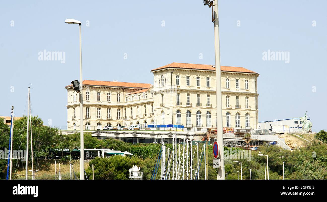 Palais du Pharo in Marseille, France, Europe Stock Photo