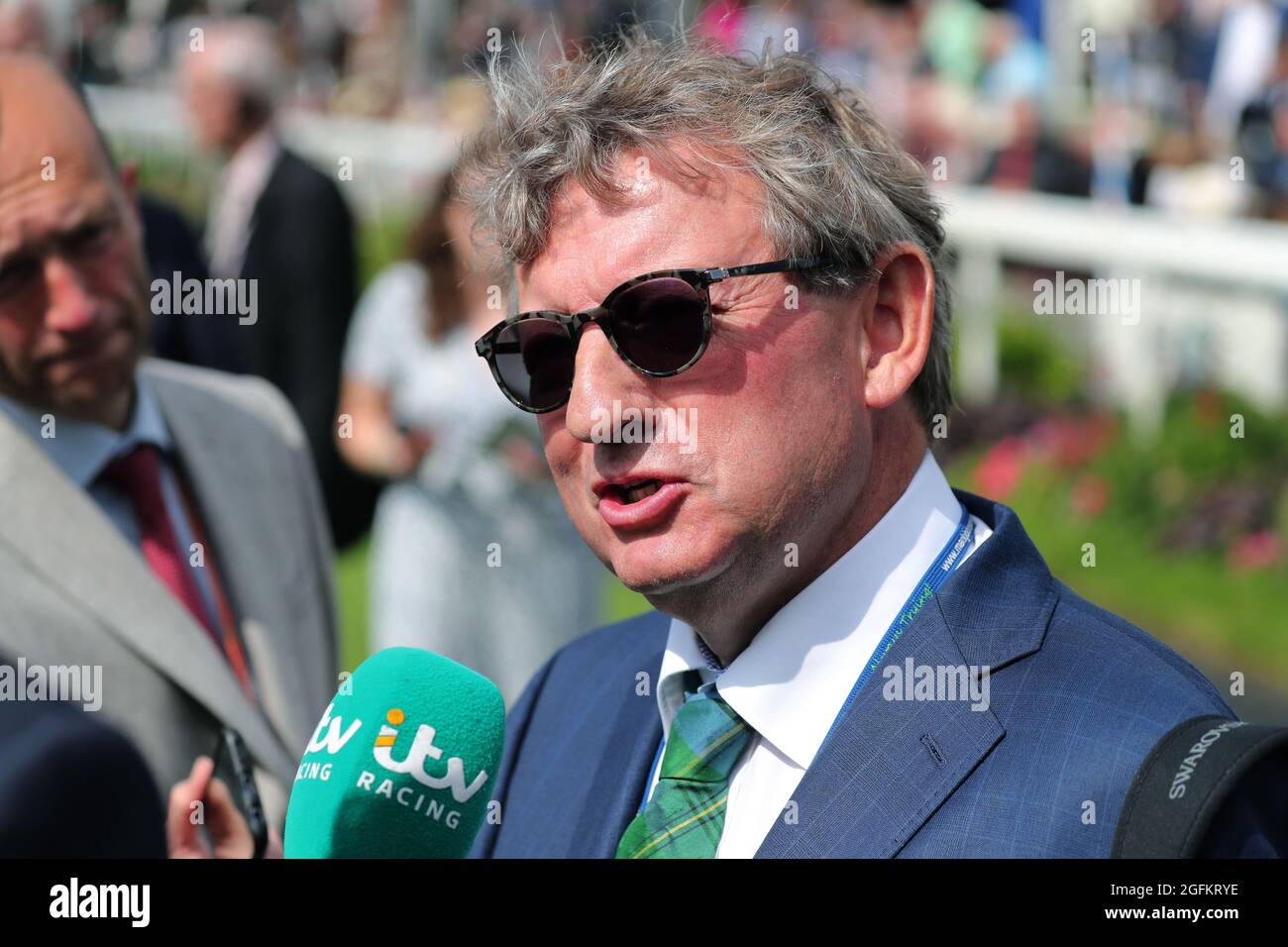 MARK JOHNSTON, RACE HORSE TRAINER, 2021 Stock Photo Alamy