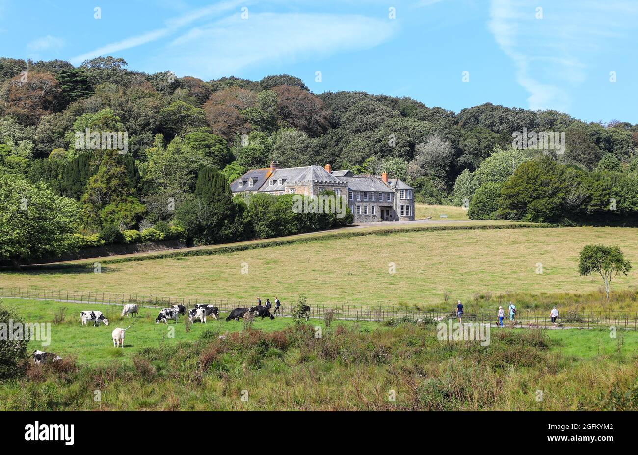 Penrose House, Penrose Estate, Helston, Cornwall, England, UK Stock Photo Alamy