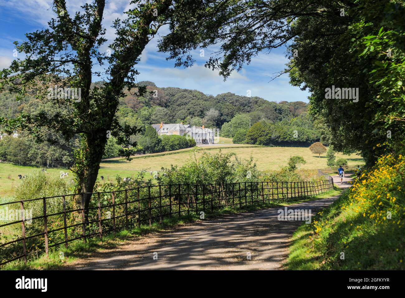 Penrose House, Penrose Estate, Helston, Cornwall, England, UK Stock Photo Alamy