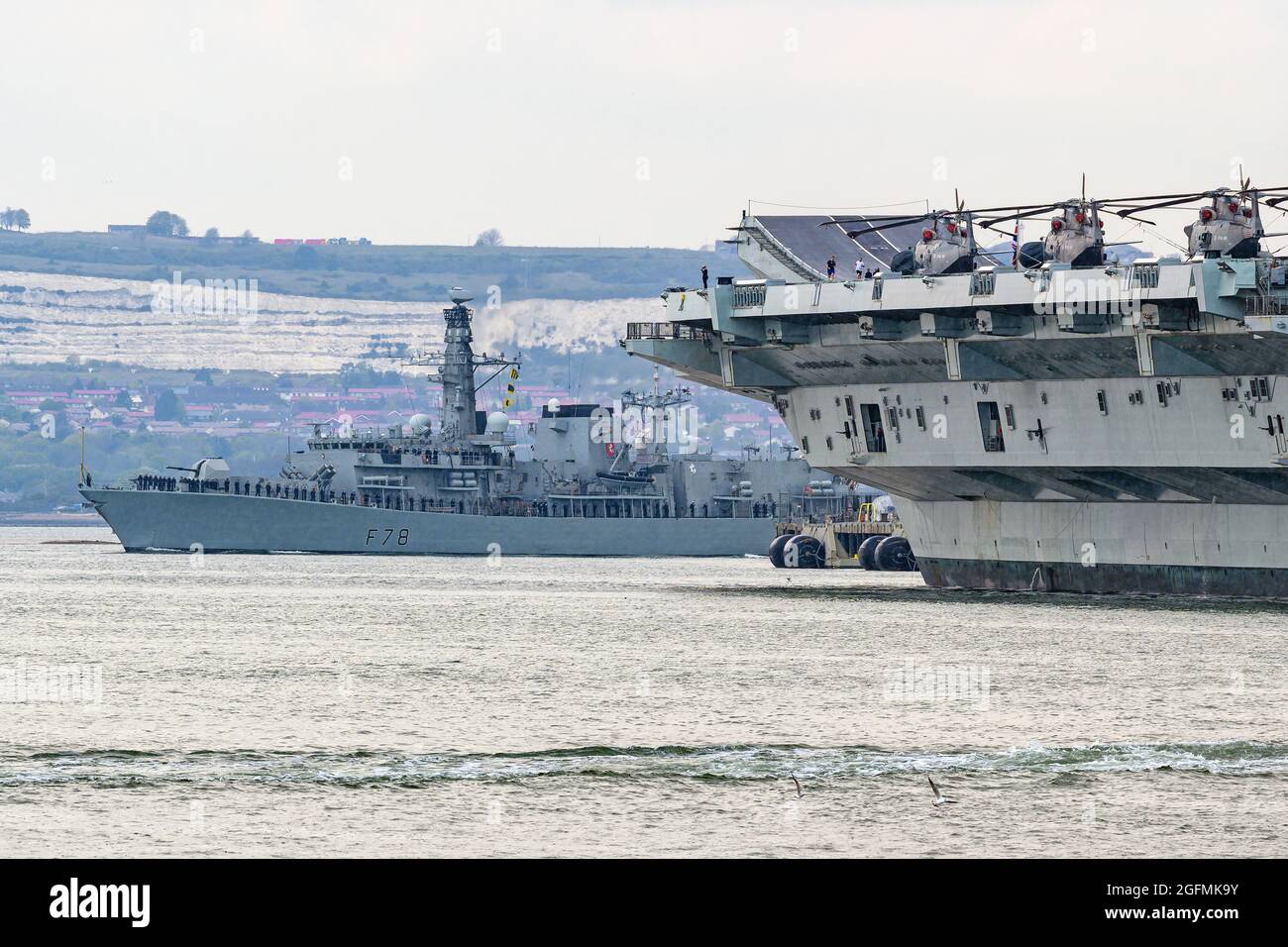 Hms Kent Is A Type 23 Anti Submarine Frigate Operated By The Royal Navy