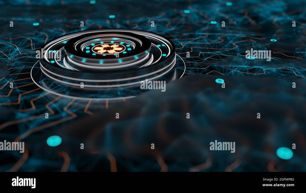 quantum processor concept for artificial intelligence Stock Photo - Alamy