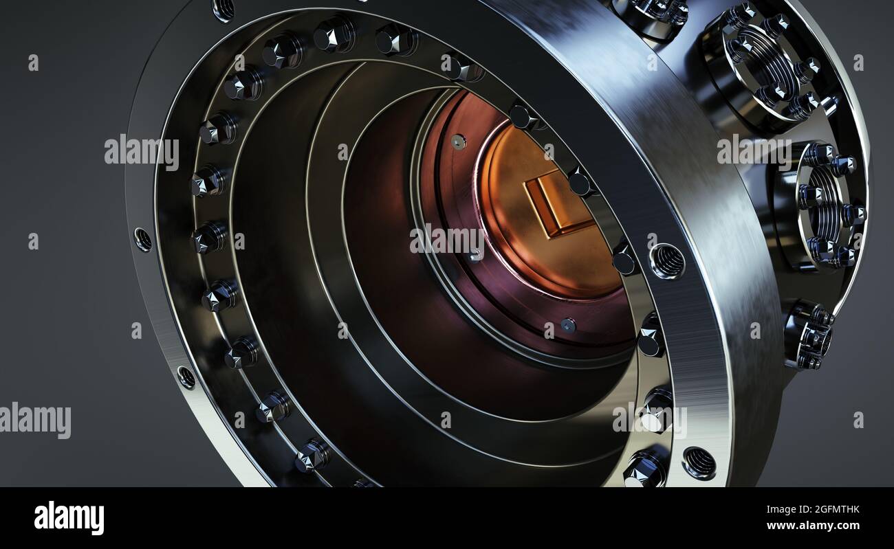 quantum computer vacuum chamber Stock Photo Alamy