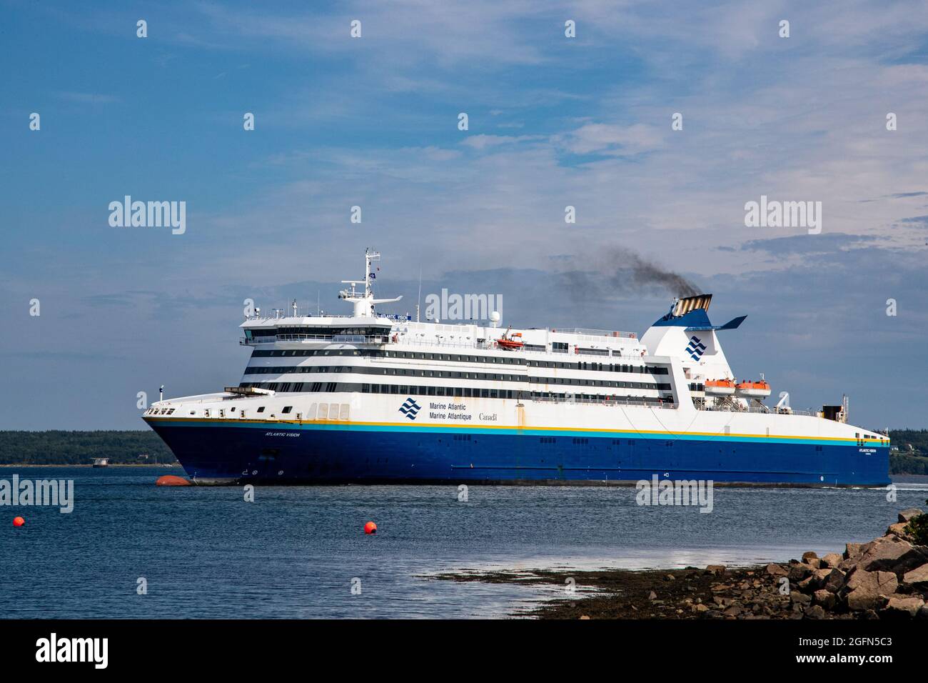 Ferry boat, North Sydney, Nova Scotia, Canada Stock Photo Alamy