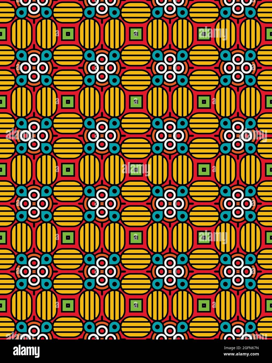 Tile Veritical Pattern Vertical seamless tile pattern Stock Photo - Alamy