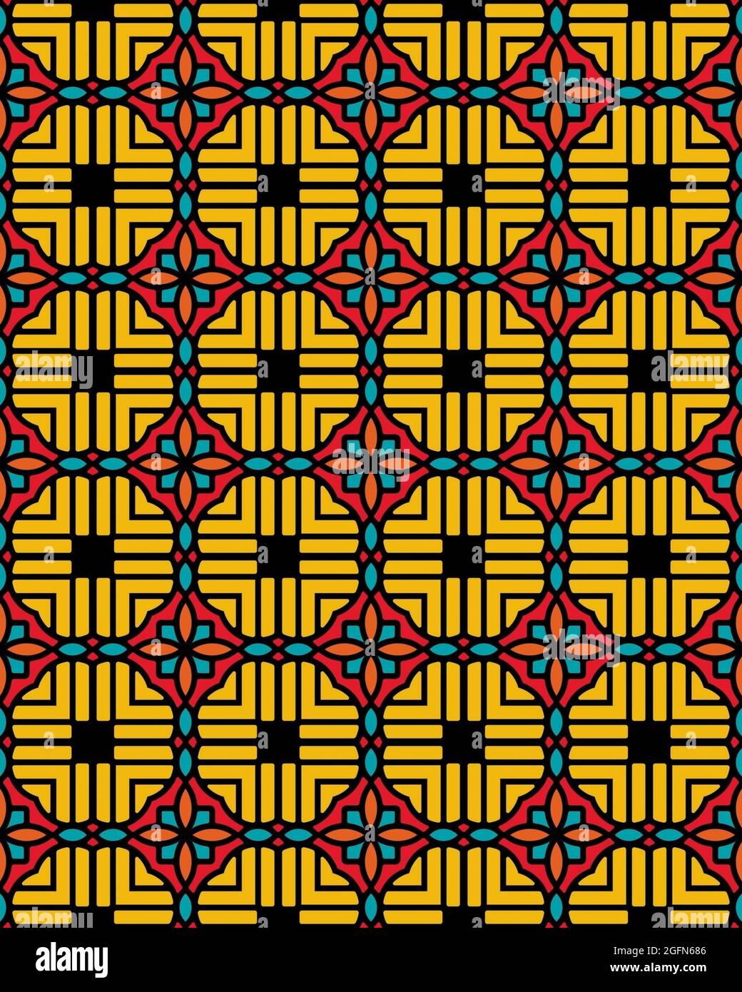 Tile Veritical Pattern Vertical seamless tile pattern Stock Photo - Alamy
