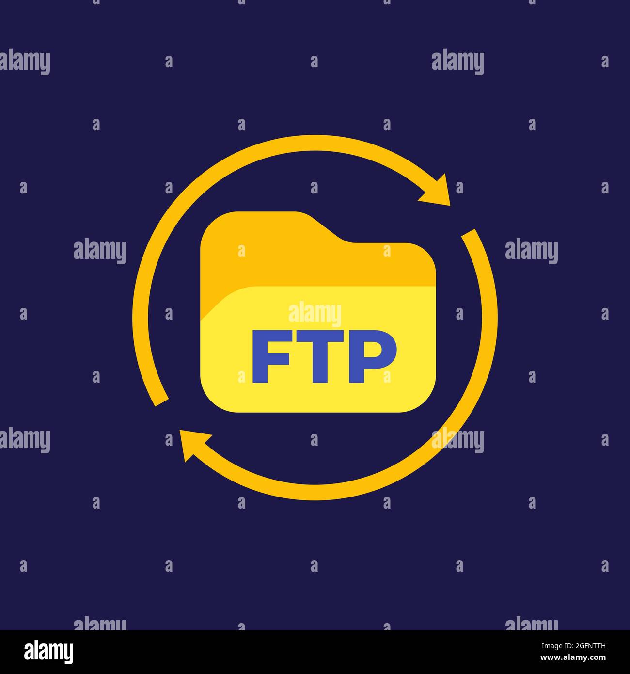 File transfer protocol Stock Vector Images - Alamy