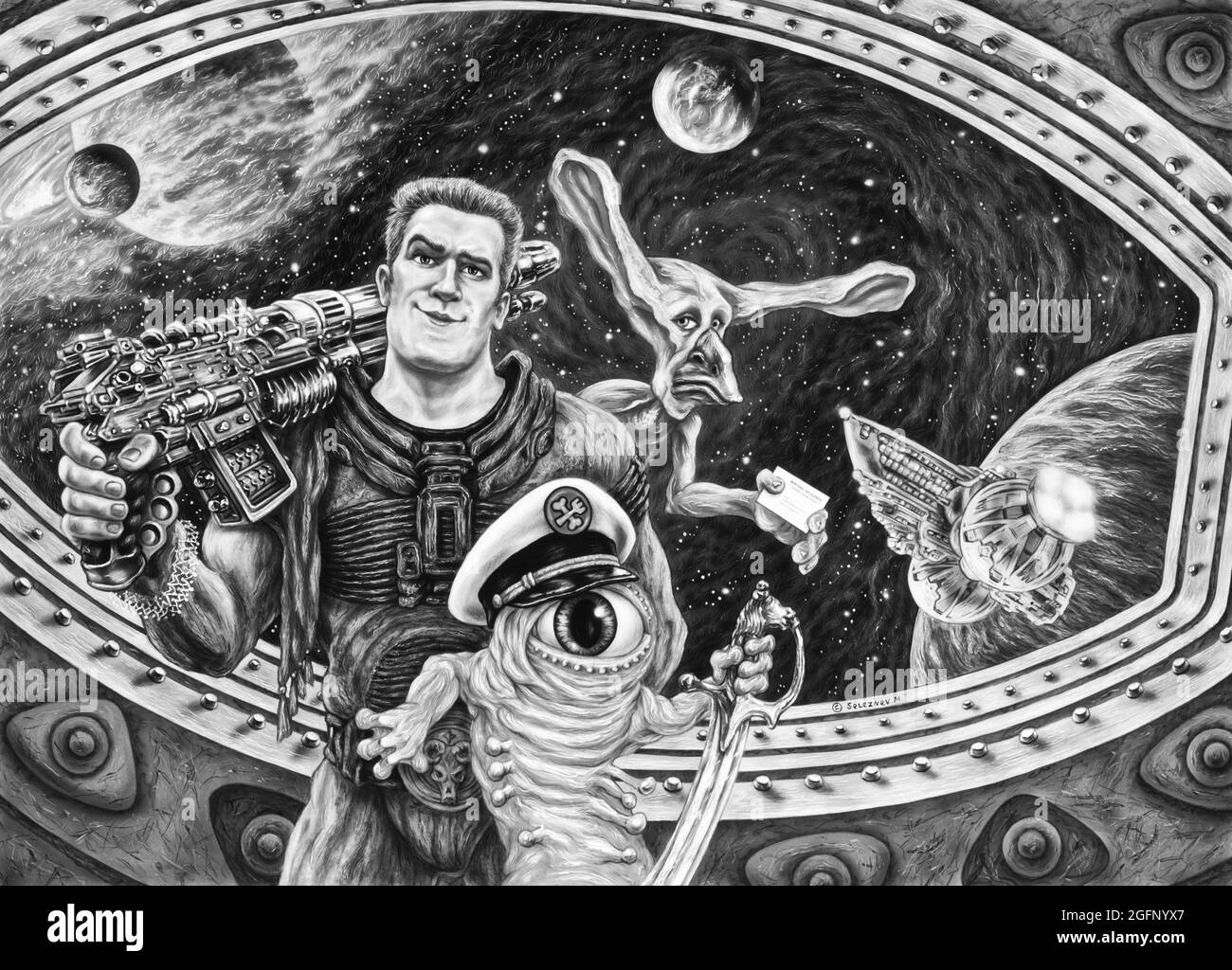 Pictures science fiction hi-res stock photography and images - Alamy
