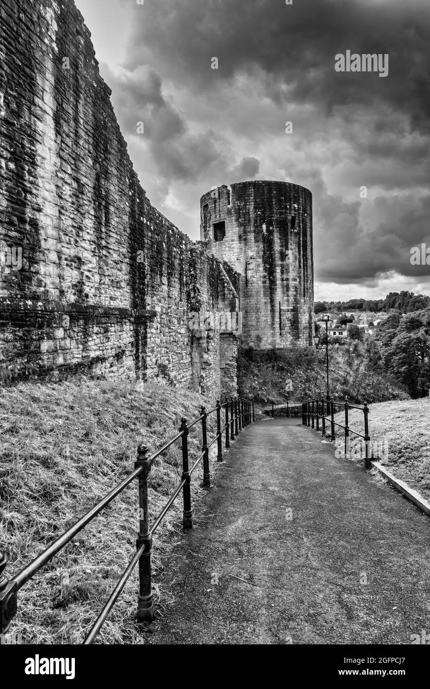 This is the famous 12th century Barnard Castle fortress after which the