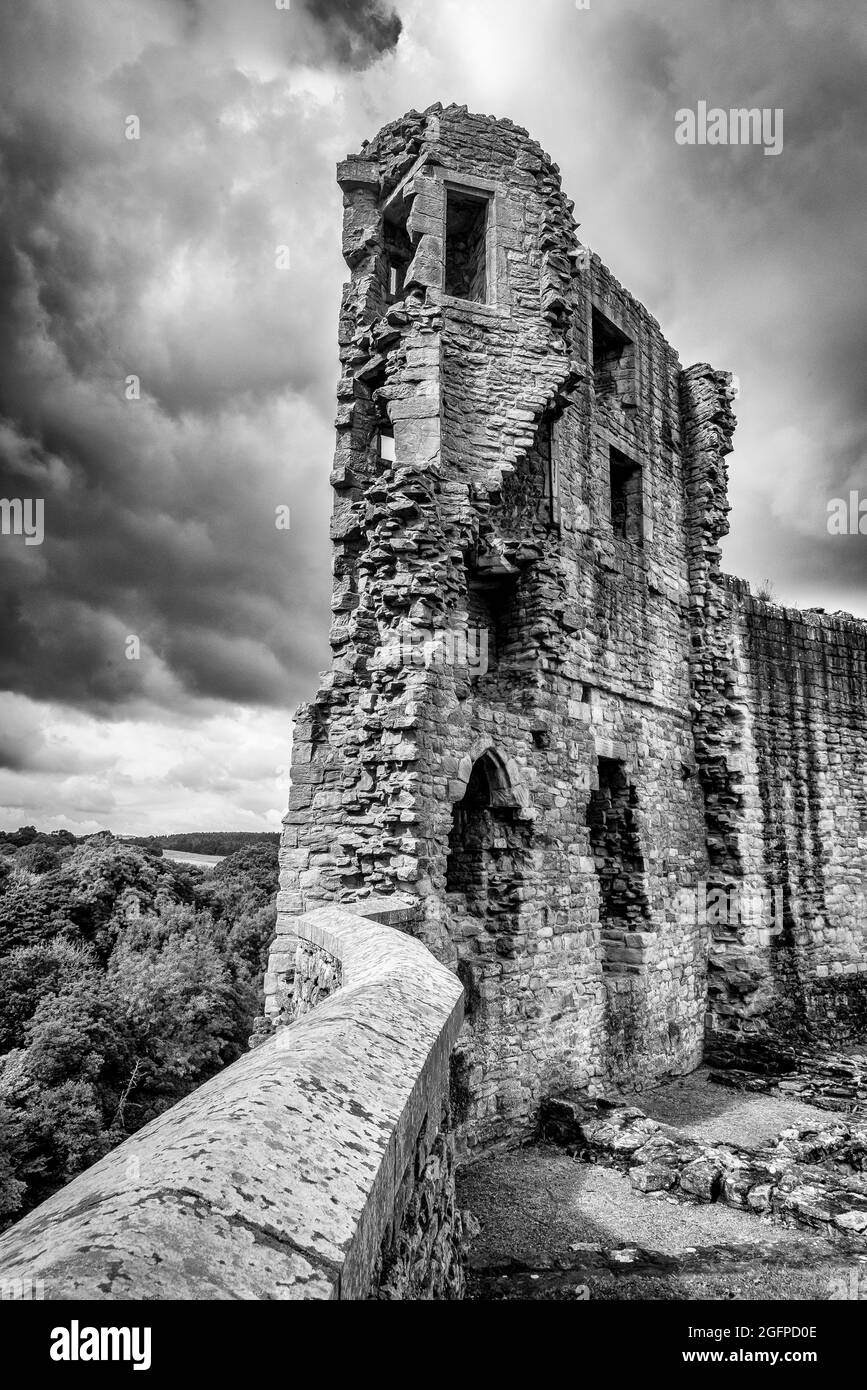 This is the famous 12th century Barnard Castle fortress after which the