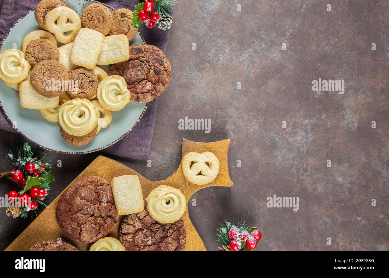 Biscuit Background texture Stack of cookies biscuit texture from
