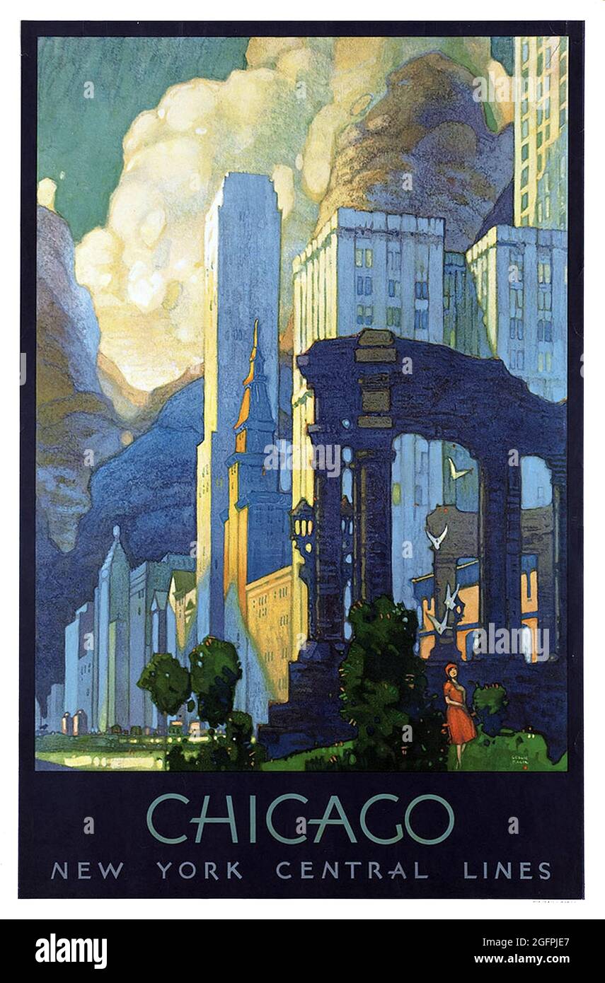 Imperial Airways 1930s Vintage Style Travel Poster The "Silver Wing" 24x36 