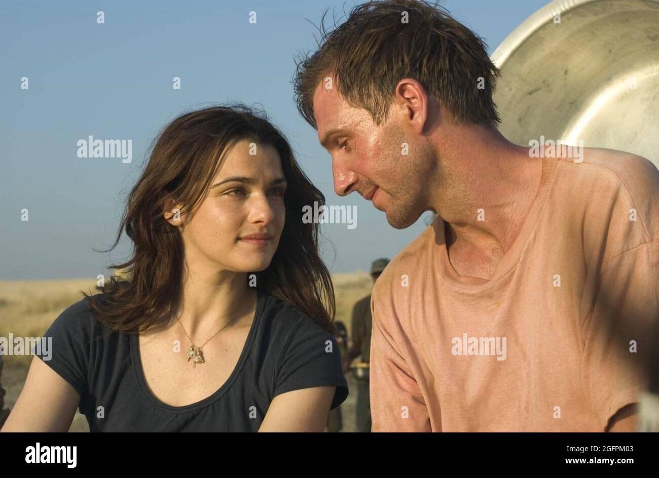 THE CONSTANT GARDENER 2005 United International Pictures film with Ralph Fiennes and Rachel Weisz Stock Photo