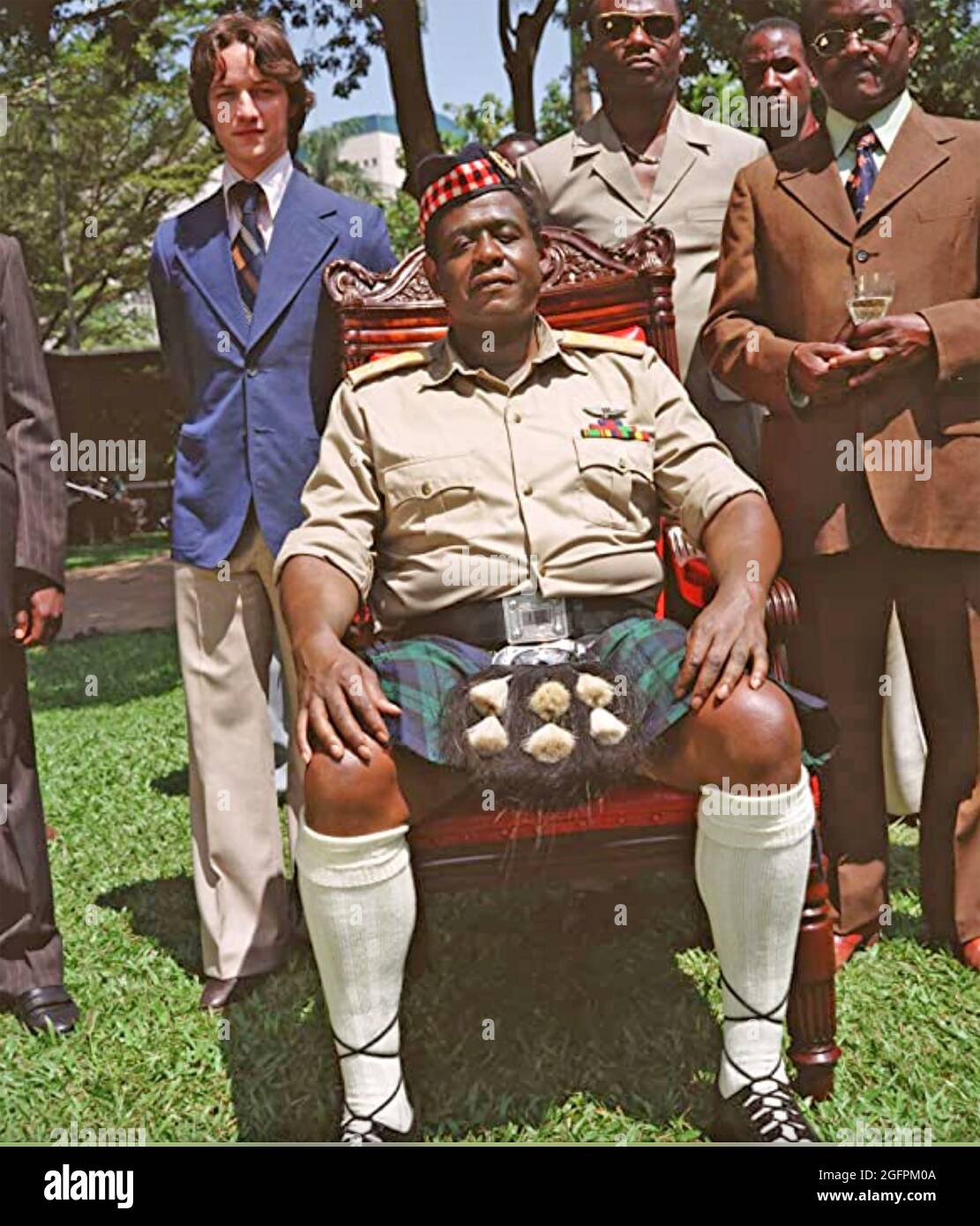 THE LAST KING OF SCOTLAND 2006 Fox Searchlight Pictures film with Forest Whitaker as Idi Amin Stock Photo