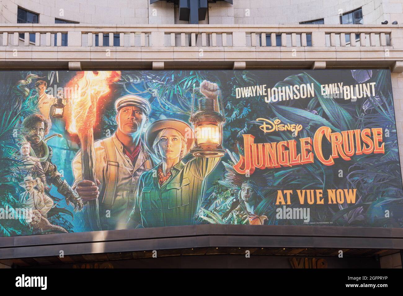 THE JUNGLE CRUISE POSTER Stock Photo - Alamy