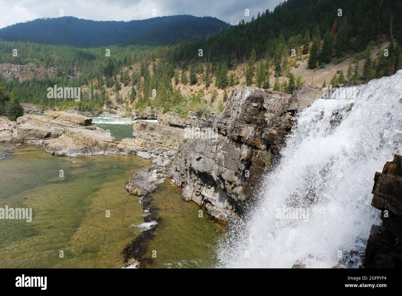 Kootenai falls hi-res stock photography and images - Alamy