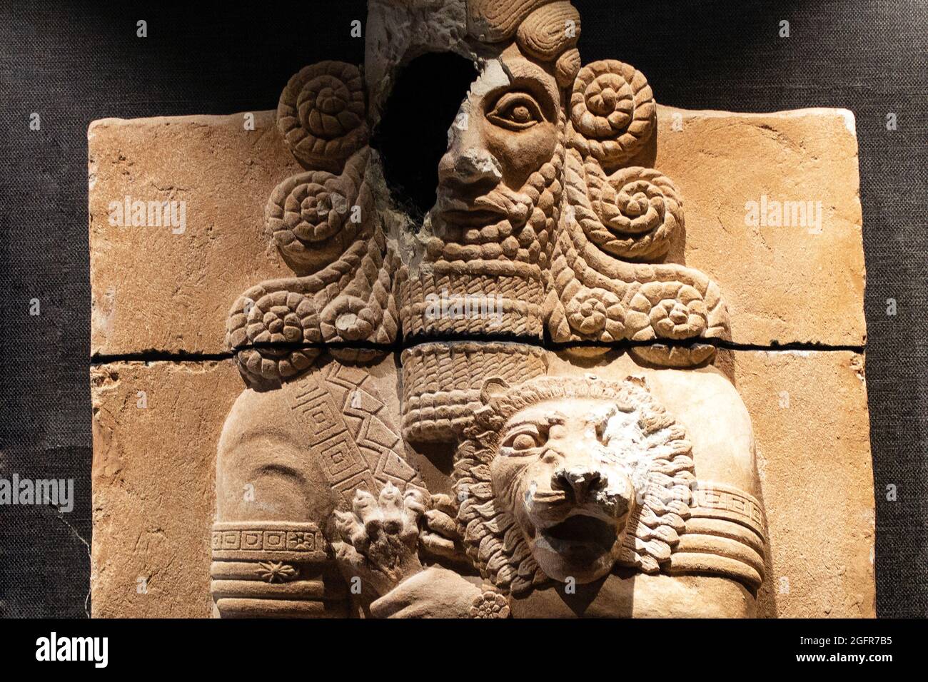 Babylonian civilization in eastern Saudi Arabia Stock Photo
