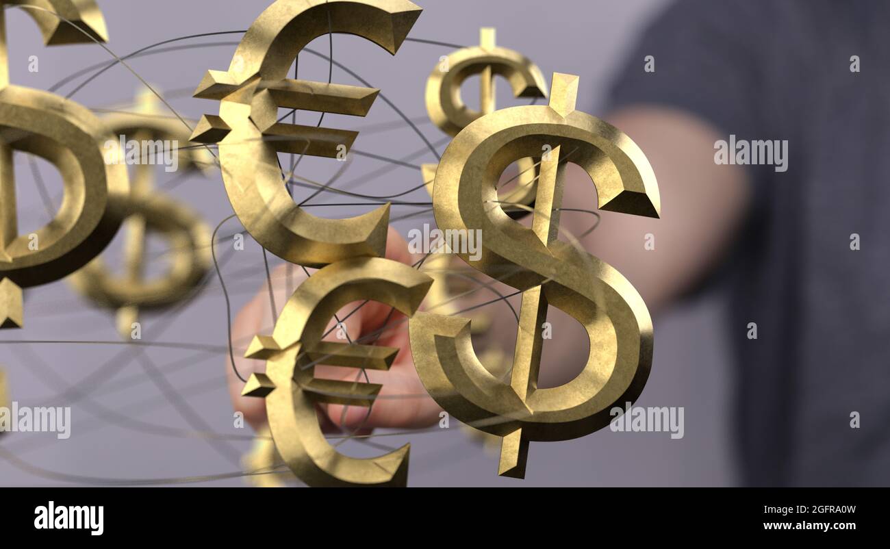 Us dollar projection hi-res stock photography and images - Alamy