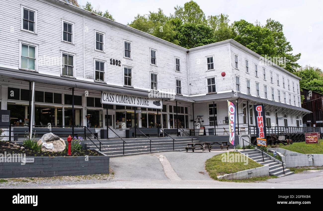 Cass, West Virginia. Cass Company Store, 1902, now a Visitor Center