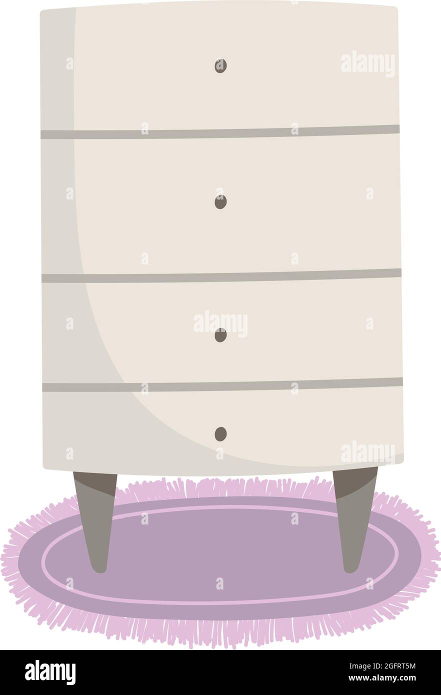 chest of drawers Stock Vector Image & Art - Alamy