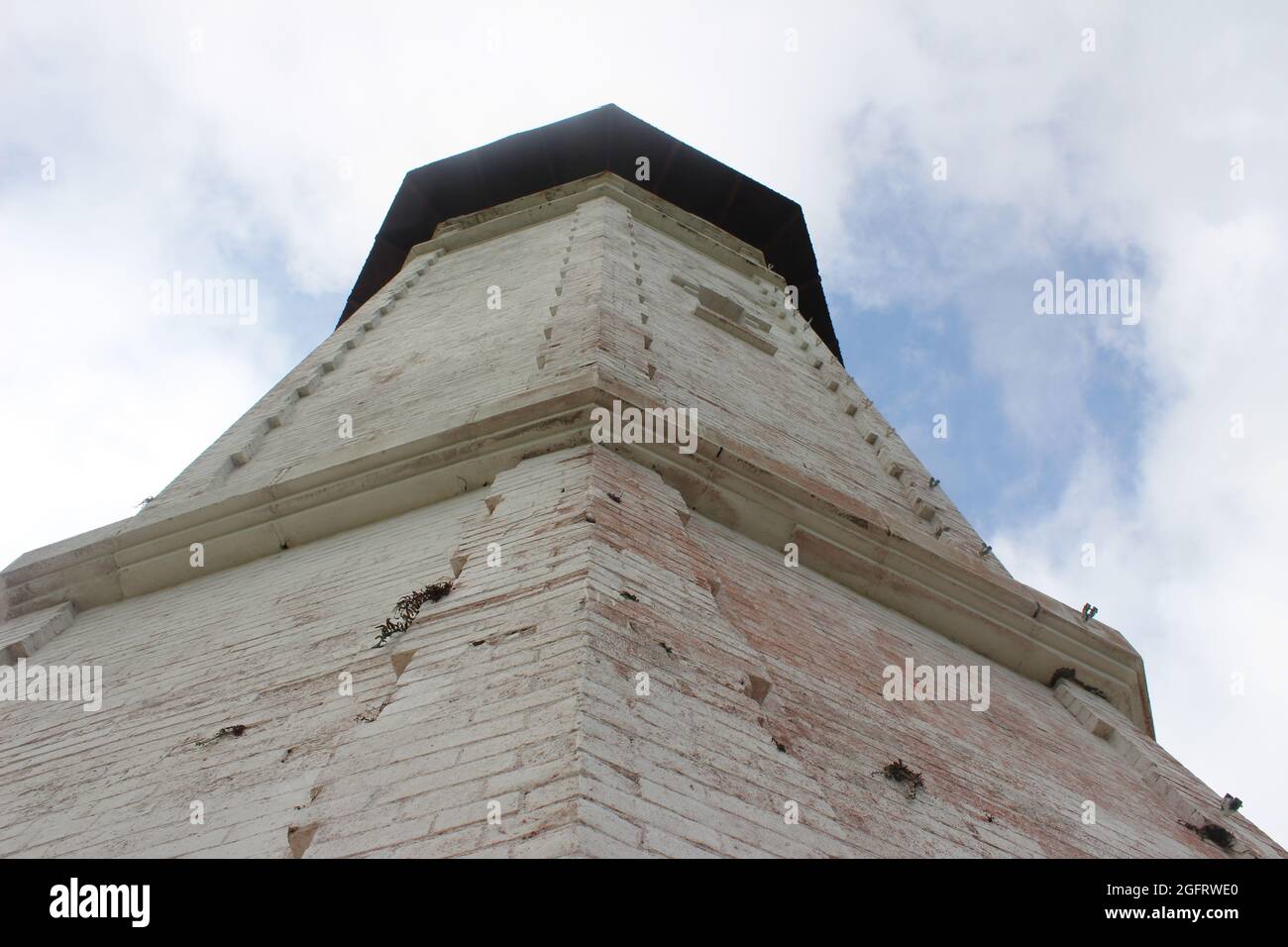 Cape Bojeador Lighthouse Stock Photo