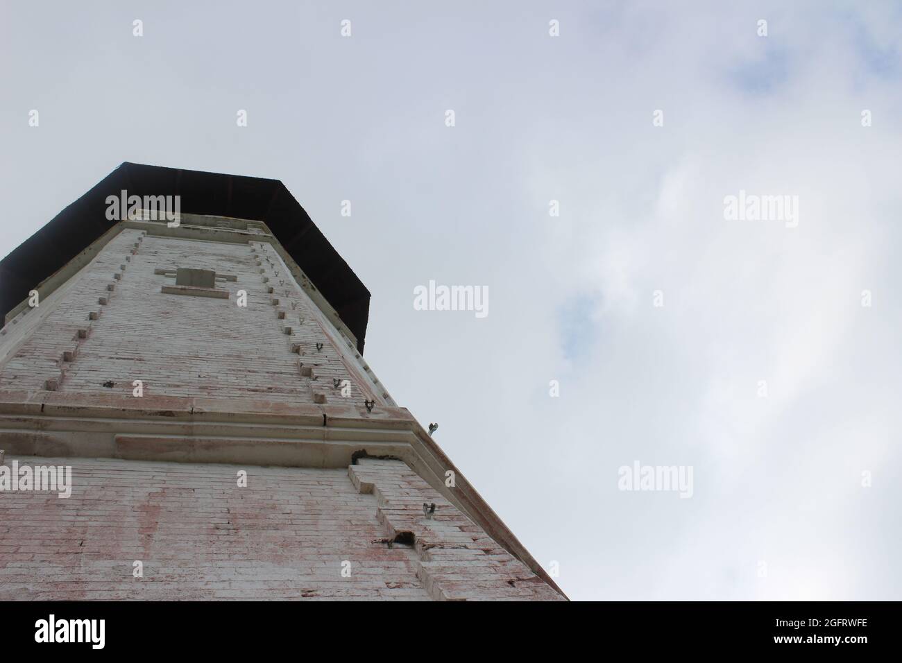 Cape Bojeador Lighthouse Stock Photo