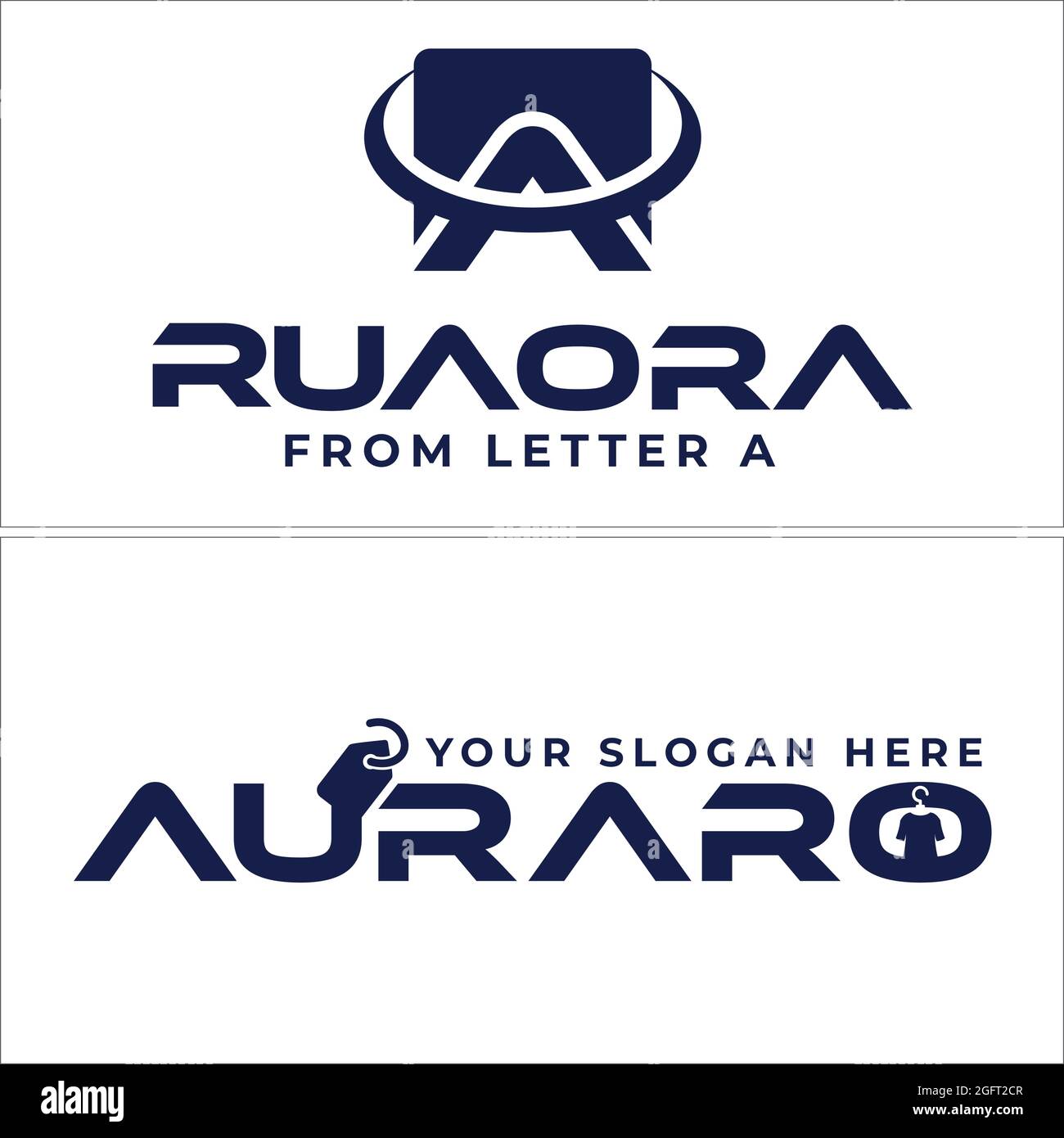 Retail industry clothing fashion logo design Stock Vector Image & Art