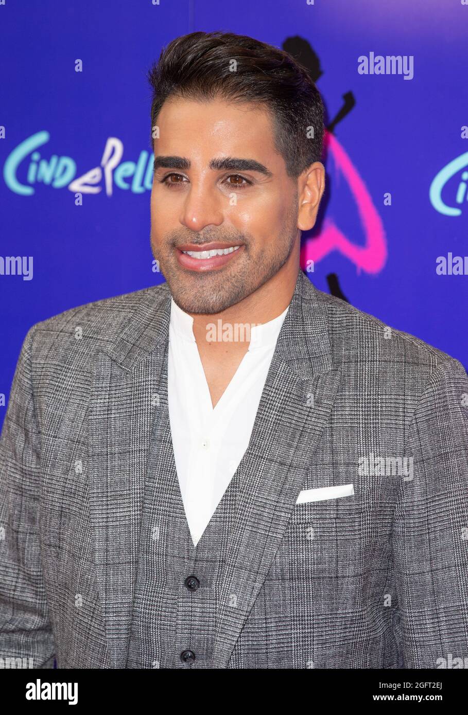 London, UK. 25th Aug, 2021. Dr Ranj Singh attends Andrew Lloyd Webber's 'Cinderella' at the Gillian Lynne Theatre. (Photo by Gary Mitchell/SOPA Images/Sipa USA) Credit: Sipa USA/Alamy Live News Stock Photo