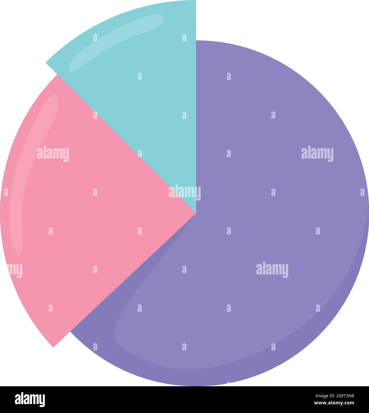 finance pie chart Stock Vector Image & Art Alamy