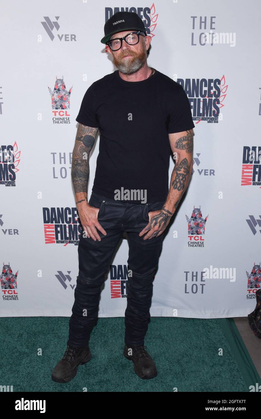 August 26, 2021, Hollywood, California, USA: Buck Angel attends The Art of Protest Premiere. (Credit Image: © Billy Bennight/ZUMA Press Wire) Stock Photo