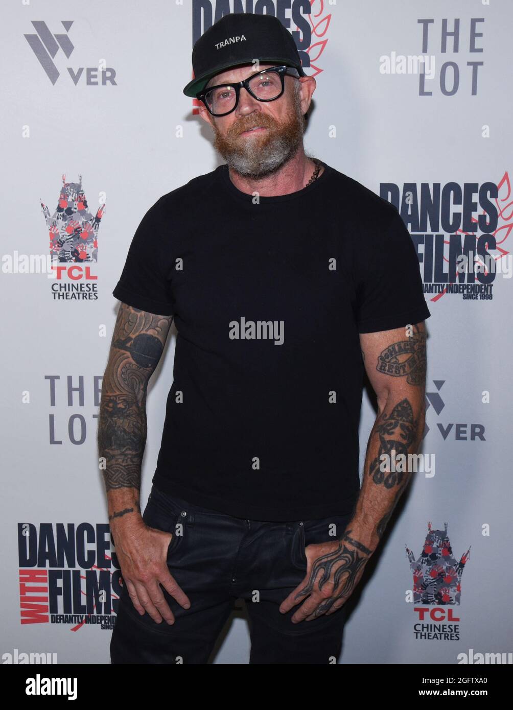 August 26, 2021, Hollywood, California, USA: Buck Angel attends The Art of Protest Premiere. (Credit Image: © Billy Bennight/ZUMA Press Wire) Stock Photo