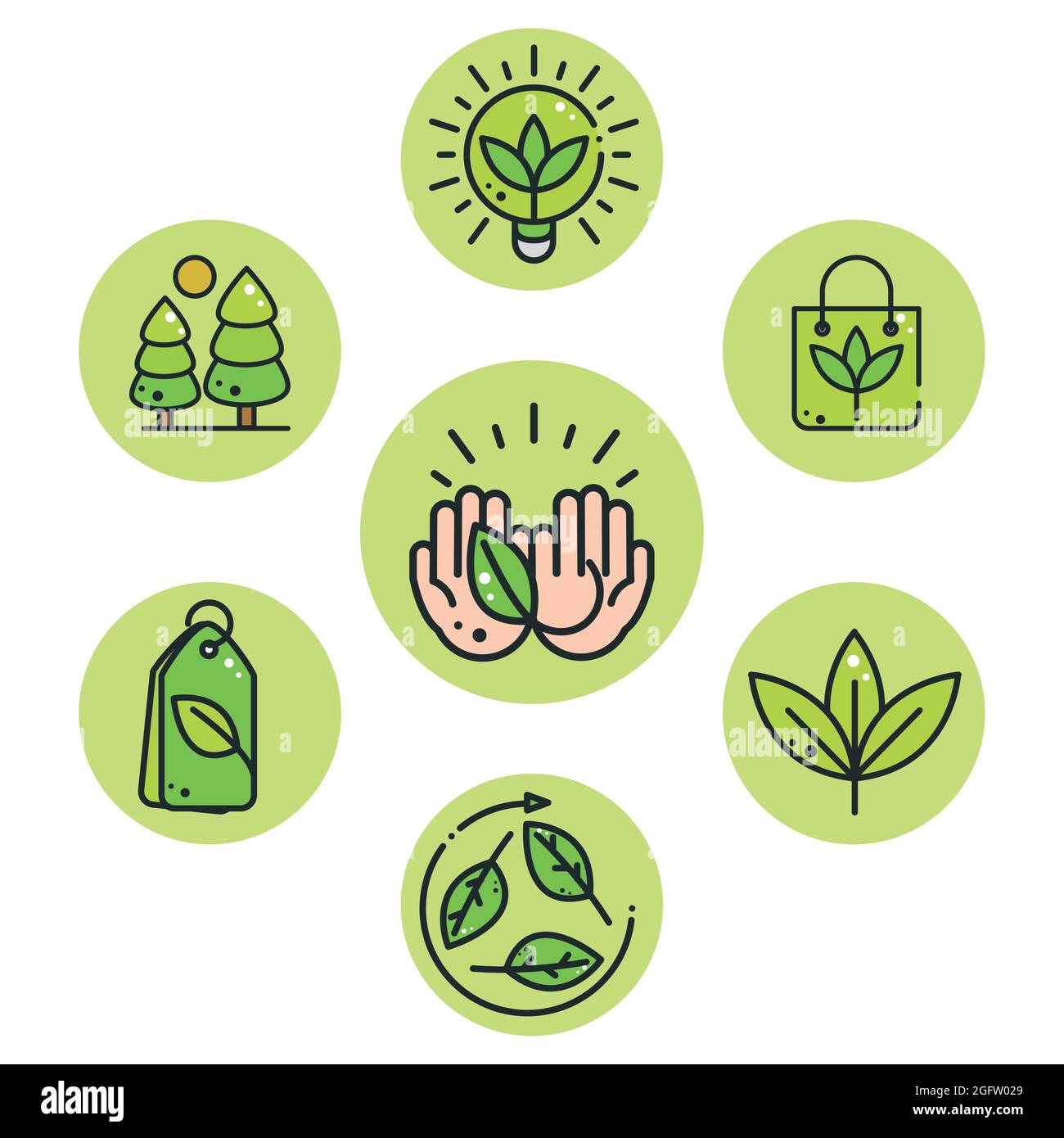 ecology and environment Stock Vector Image & Art - Alamy