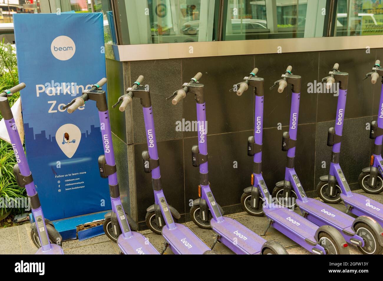 Electric Scooters in Kuala Lumpur, Malaysia Stock Photo Alamy