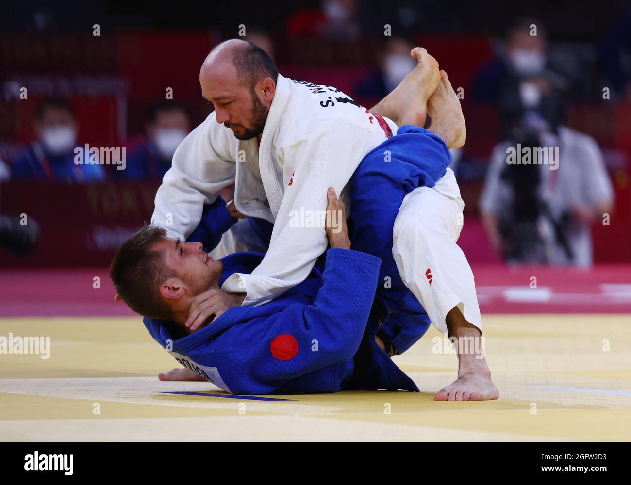 Tokyo 2020 Paralympic Games - Judo - Men -60 kg Bronze Medal Contest B -  Nippon Budokan, Tokyo, Japan -