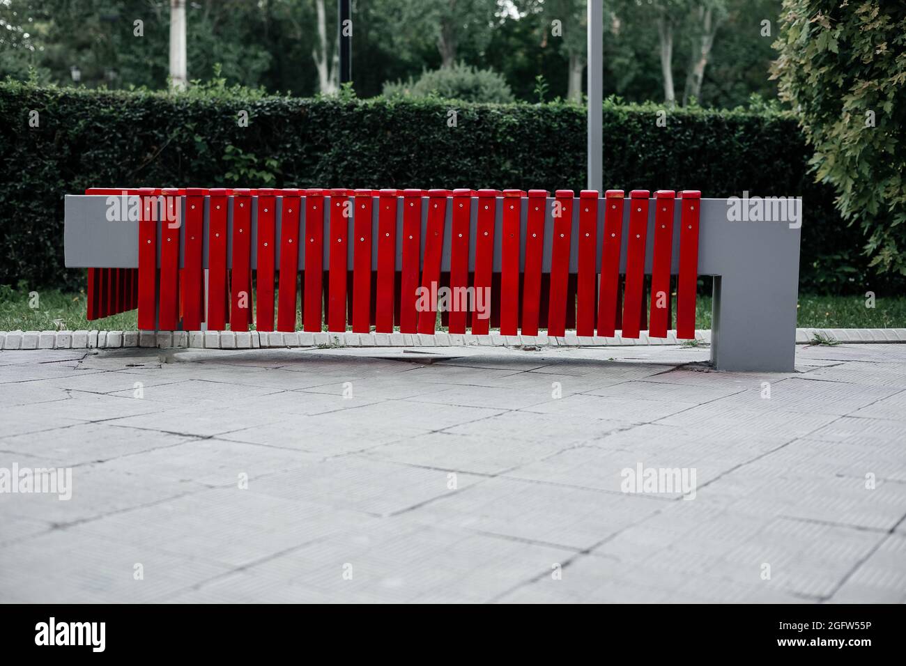 Close up red bushes in hi-res stock photography and images - Alamy