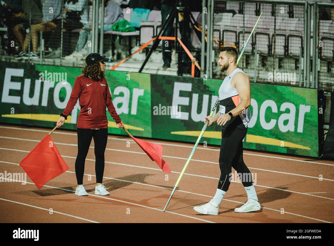 Javelin throw competition hires stock photography and images Alamy