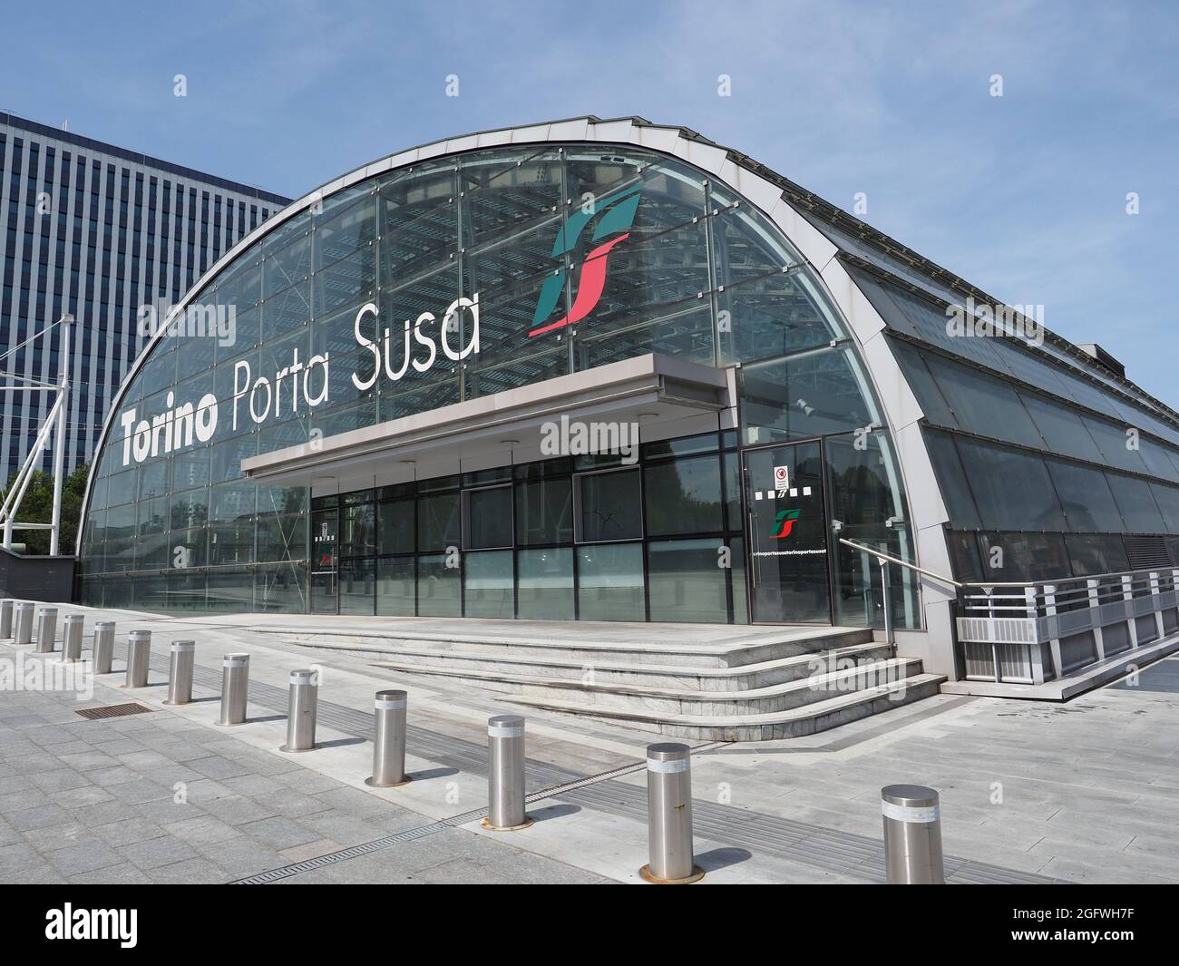 TURIN, ITALY - CIRCA AUGUST 2021: Torino Porta Susa railway station Stock  Photo - Alamy