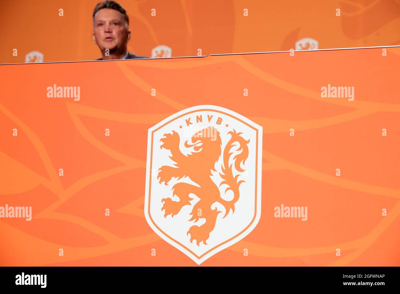 ZEIST, Netherlands, 25-05-2021, football, KNVB Campus, Training Netherlands  before UEFA Euro 2020. Logo KNVB (Photo by Pro Shots/Sipa USA) *** World  Rights Except Austria and The Netherlands *** Stock Photo - Alamy