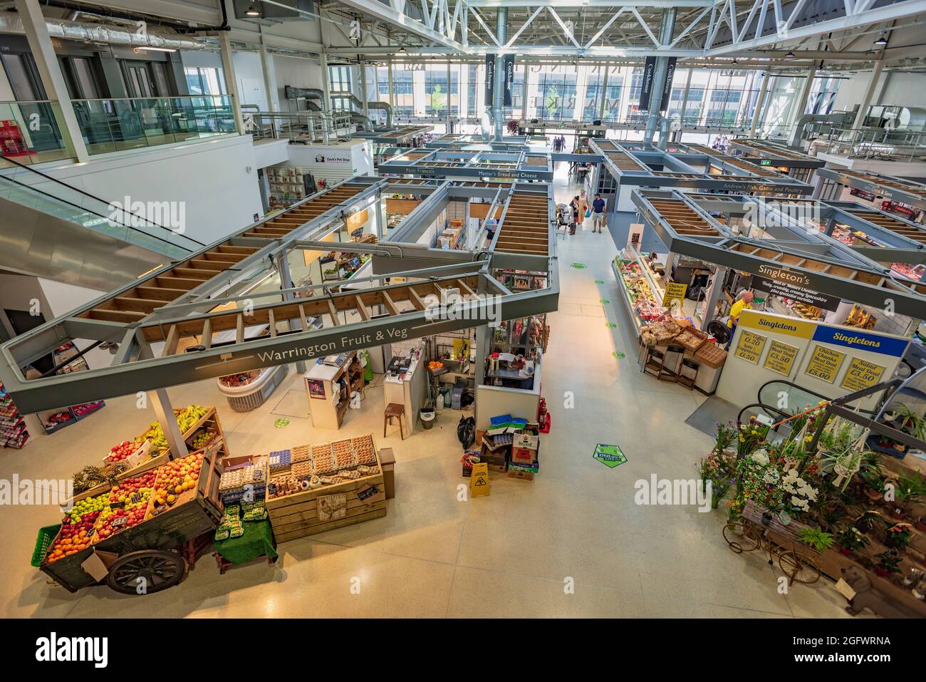 Warrington market hires stock photography and images Alamy