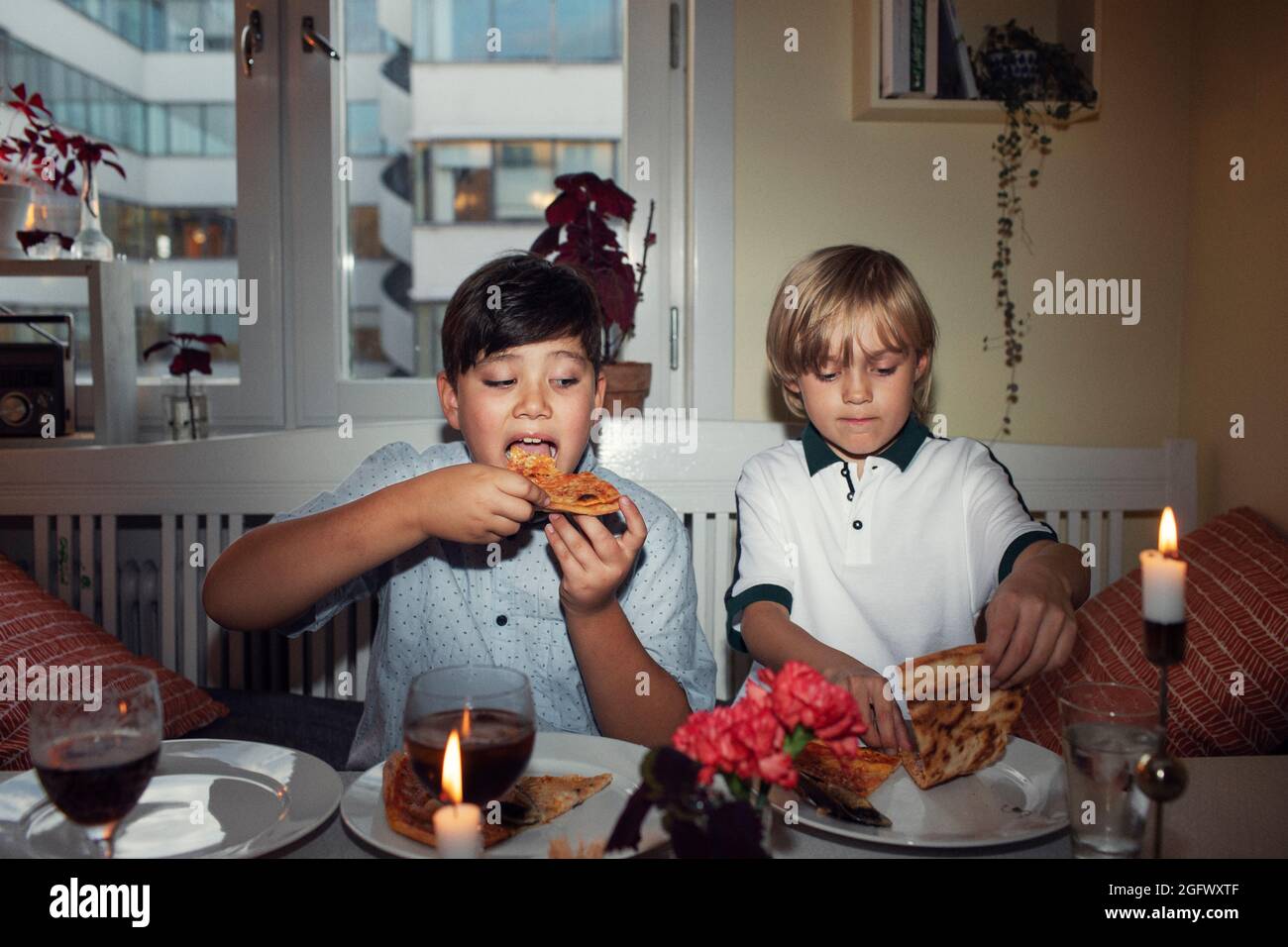 Scandinavian boy dinner hi-res stock photography and images - Alamy
