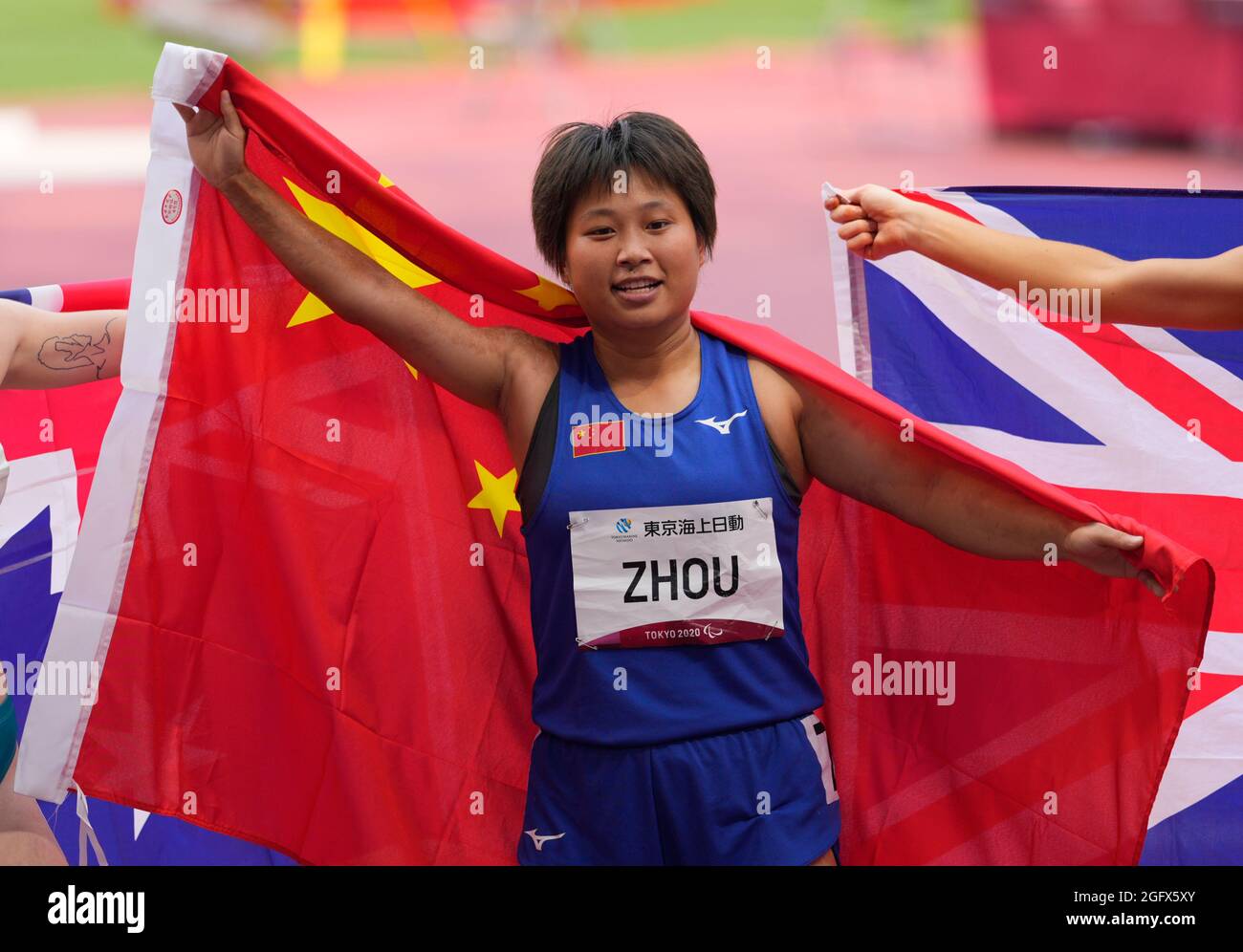 Tokyo, Japan. 27th Aug, 2021. August 27, 2021: Xia Zhou from China ...
