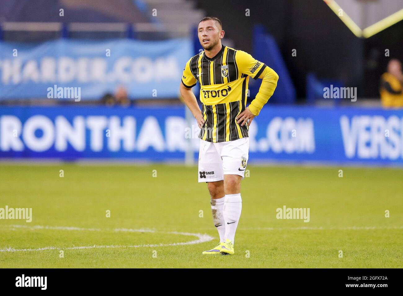 Arnhem 26 08 2021 Stadium Gelredome Football Conference League Season 2021 2022 During The Match Vitesse Conference Usa 2022 Football Championship