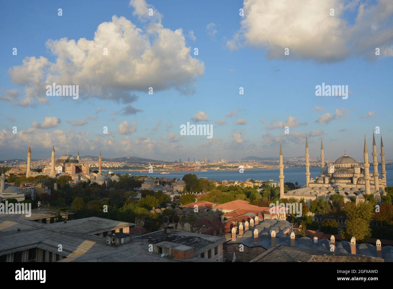 The view of Istanbul Stock Photo