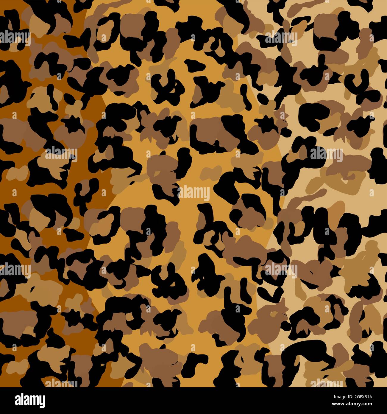 Fashionable Leopard Seamless Pattern. Stylized Spotted Leopard Skin ...